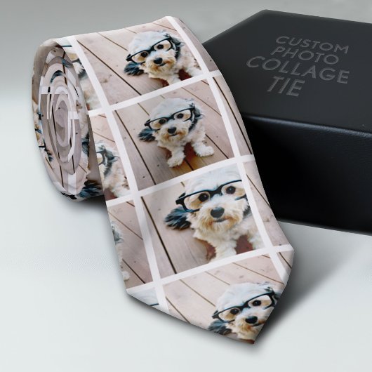 Erstellen einer benutzerdefinierten FotoCollage mi Krawatte