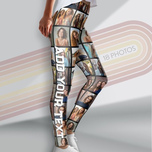 Erstellen einer benutzerdefinierten FotoCollage mi Leggings