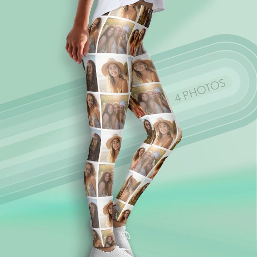 Erstellen einer benutzerdefinierten FotoCollage mi Leggings