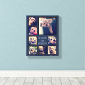 Erstellen einer benutzerdefinierten FotoCollage mi Leinwanddruck (Insitu (Holzboden))