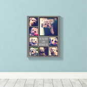 Erstellen einer benutzerdefinierten FotoCollage mi Leinwanddruck (Insitu (Holzboden))