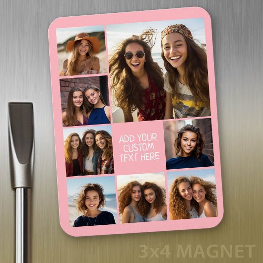 Erstellen einer benutzerdefinierten FotoCollage mi Magnet