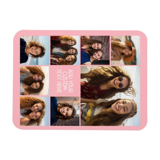 Erstellen einer benutzerdefinierten FotoCollage mi Magnet (Horizontal)