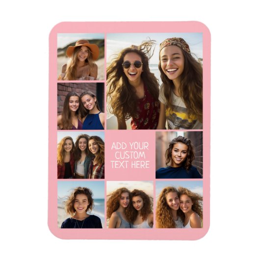 Erstellen einer benutzerdefinierten FotoCollage mi Magnet (Vertikal)