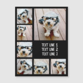 Erstellen einer benutzerdefinierten FotoCollage mi Magnetkarte (Vorderseite)