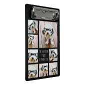 Erstellen einer benutzerdefinierten FotoCollage mi Mini Klemmbrett (Schrägansicht)