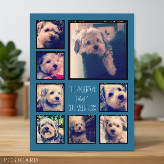 Erstellen einer benutzerdefinierten FotoCollage mi Postkarte