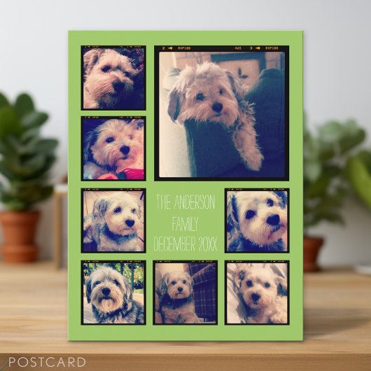 Erstellen einer benutzerdefinierten FotoCollage mi Postkarte