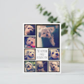 Erstellen einer benutzerdefinierten FotoCollage mi Postkarte (Stehend Vorderseite)