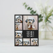 Erstellen einer benutzerdefinierten FotoCollage mi Postkarte (Stehend Vorderseite)