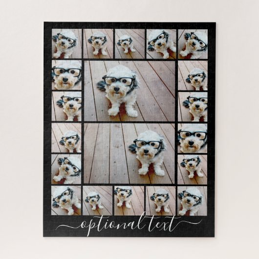 Erstellen einer benutzerdefinierten FotoCollage mi Puzzle (Vertikal)