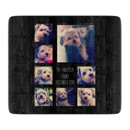 Erstellen einer benutzerdefinierten FotoCollage mi Schneidebrett (Vorderseite)