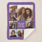 Erstellen einer benutzerdefinierten FotoCollage mi Sherpadecke (Vorderseite)