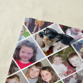 Erstellen einer benutzerdefinierten FotoCollage mi Strandtuch (Beispiel)