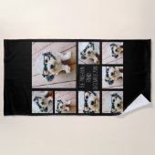 Erstellen einer benutzerdefinierten FotoCollage mi Strandtuch (Vorderseite)