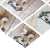 Erstellen einer benutzerdefinierten FotoCollage mi Tischdecke (Schrägansicht)