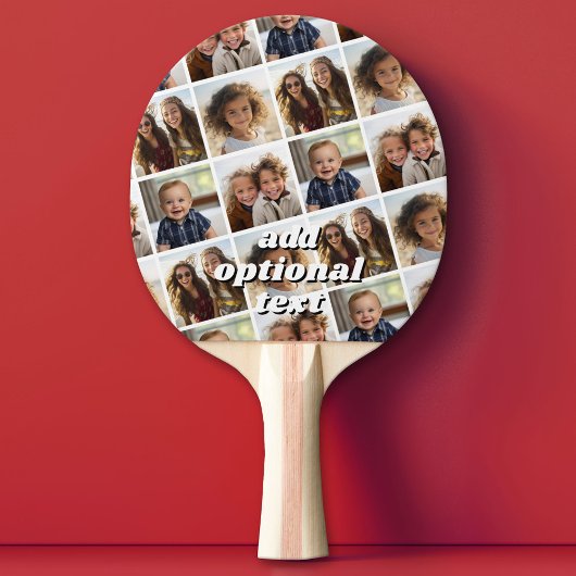 Erstellen einer benutzerdefinierten FotoCollage mi Tischtennis Schläger