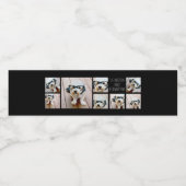 Erstellen einer benutzerdefinierten FotoCollage mi Wasserflaschenetikett (Einzelnes Label)