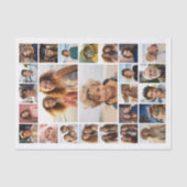 Erstellen einer benutzerdefinierten FotoCollage - Seidenpapier (Vorderseite)