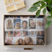 Erstellen einer benutzerdefinierten FotoCollage - Seidenpapier (Geschenk)