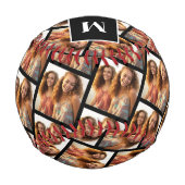 Erstellen einer benutzerdefinierten Fotoleiterkoll Baseball (Rückseite)