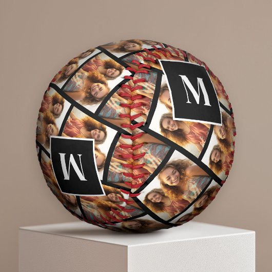 Erstellen einer benutzerdefinierten Fotoleiterkoll Baseball