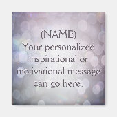 Erstellen einer benutzerdefinierten Motivierend Me Magnet (Vorne)