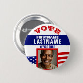 Erstellen einer benutzerdefinierten politischen Sc Button (Vorne & Hinten)