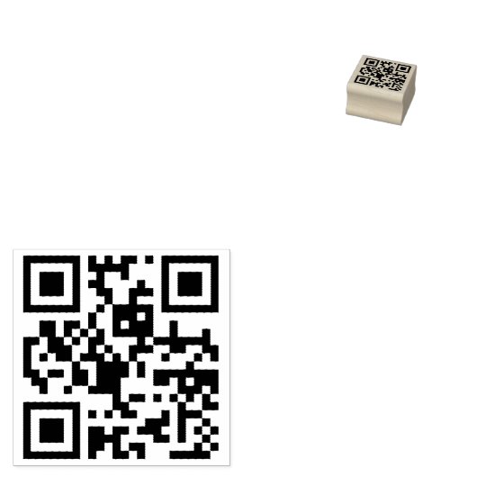 Erstellen einer benutzerdefinierten QR-Code-scanne Gummistempel (Stempel)