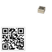 Erstellen einer benutzerdefinierten QR-Code-scanne Gummistempel (Stempel)