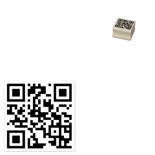 Erstellen einer benutzerdefinierten QR-Code-scanne Gummistempel (Stempel)