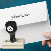 Erstellen einer benutzerdefinierten Signatur für P Gummistempel