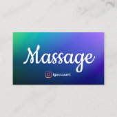 Erstellen einer Beruflichen Chiropraktischen Reiki Visitenkarte (Rückseite)