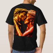 Erstellen einer Bronzeskulptur eines prähistorisch T-Shirt (Rückseite)