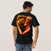 Erstellen einer Bronzeskulptur eines prähistorisch T-Shirt (Schwarz voll)