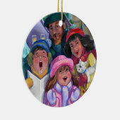 Erstellen einer Caroling-Illustration Keramikornament (Rechts)