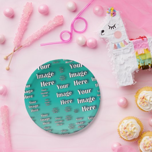 🤍 Erstellen einer eigenen benutzerdefinierten Vor Pappteller (Party)