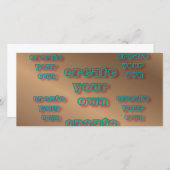 🤍 Erstellen einer eigenen benutzerdefinierten Vor Save The Date (Vorne/Hinten)