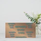 🤍 Erstellen einer eigenen benutzerdefinierten Vor Save The Date (Stehend Vorderseite)