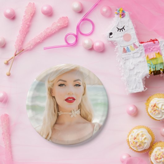 Erstellen einer einfachen, benutzerdefinierten Fot Pappteller (Party)