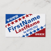 Erstellen einer Geschäftskarte für Kampagnen-Vorla Visitenkarte (Vorderseite)