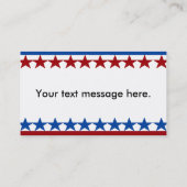 Erstellen einer Kampagnen-Vorlage Visitenkarte (Rückseite)