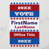 Erstellen einer Kampagnenvorlage Flyer (Vorne)