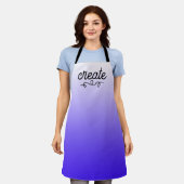 Erstellen einer Lila Schürze (Getragen)