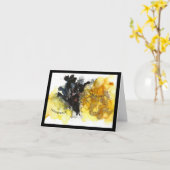 Erstellen einer neuen World Faltgrusskarte Karte (Gelbe Blume)