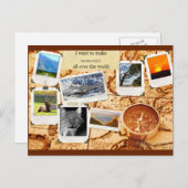 Erstellen einer Postkarte für Erinnerungen (Vorne/Hinten)