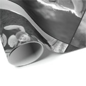 Erstellen einer Vintagen Schwarz-Weiß-FotoCollage Geschenkpapier (Rolleneckpunkt)