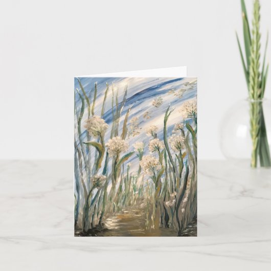 Erstellen einer Wunschnotizkarte Dankeskarte (Vorderseite)