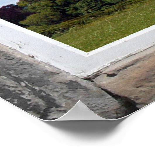 Erstellen eines Arched Window Effekts mit der Länd Poster (Ecke)