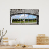 Erstellen eines Arched Window Effekts mit der Länd Poster (Küche)